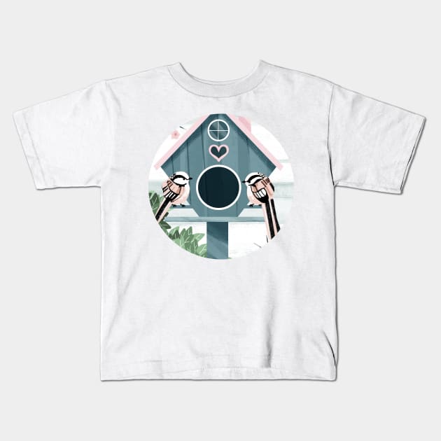 New Home Kids T-Shirt by KatherineBlowerDesigns